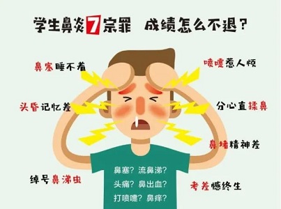 學(xué)生鼻炎七宗罪